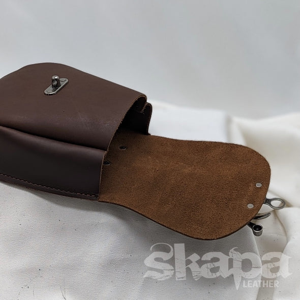 Courtier's Pouch in Black or Brown