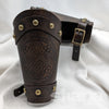 Noble’s Buckled Celtic Leather Bracers