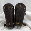 Noble’s Buckled Celtic Leather Bracers
