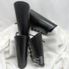 Wanderer’s Black/Brown Medieval Leather Bracers