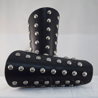 Night Watchman’s Studded Leather Bracers