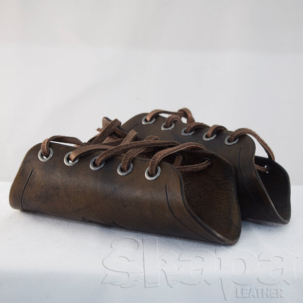 Emira's Small Leather Bracers