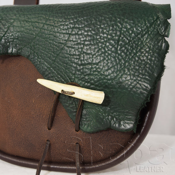 Live Edge Leather Pouch