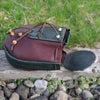 Hersir's Spacious Drawstring Leather Pouch