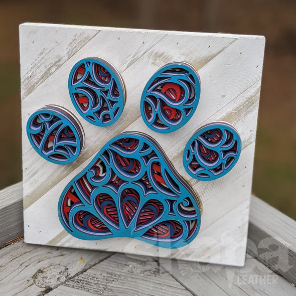 3D Mandala Wall Art