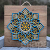 3D Mandala Wall Art