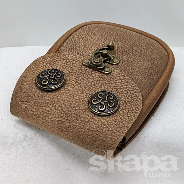 Yeoman’s Antiqued Leather Pouch